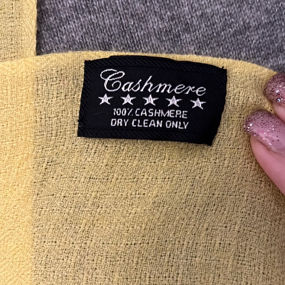 💯 CASHMERE SCARF - Picture 3 of 3